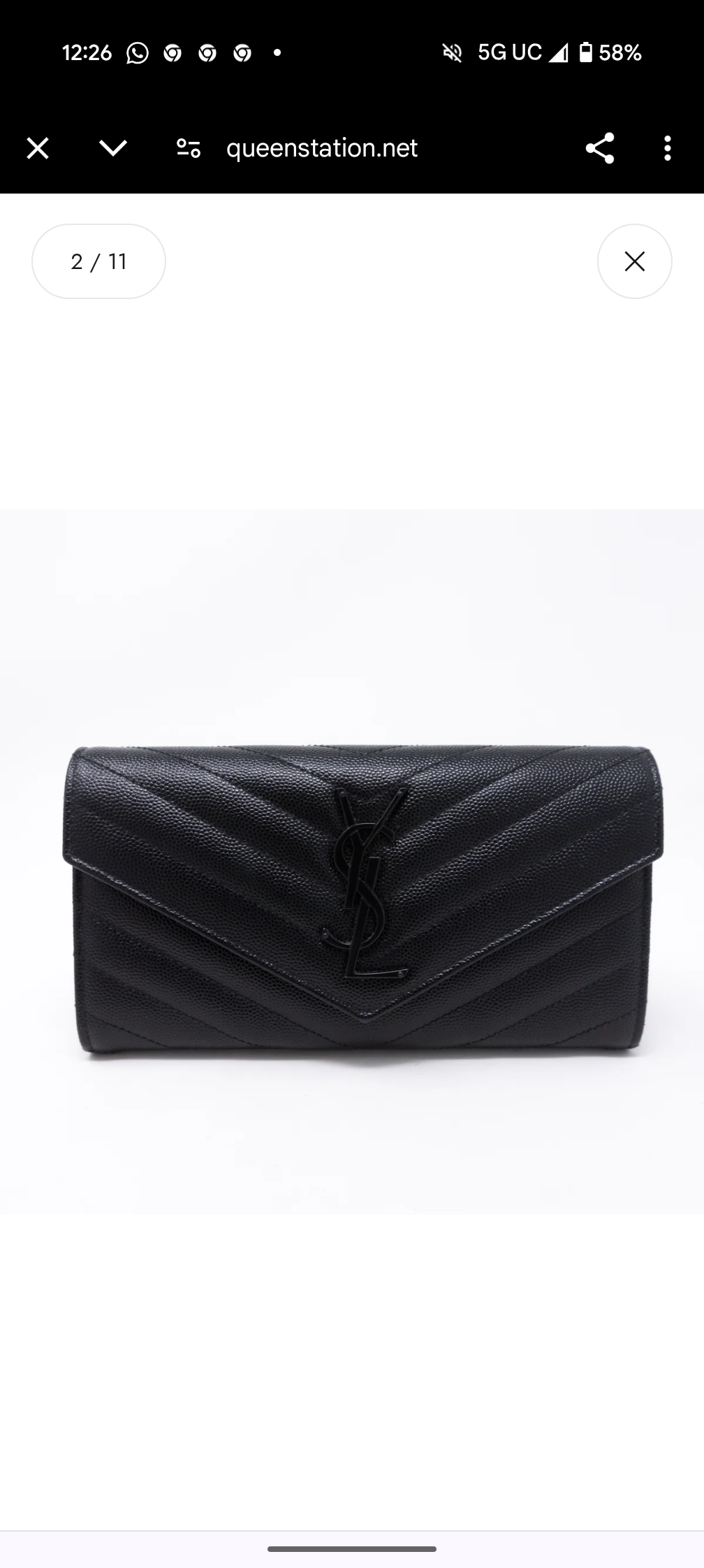 Saint Laurent wallet